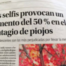 Los expertos advierten de que el selfie aumenta el riesgo de contagio de piojos